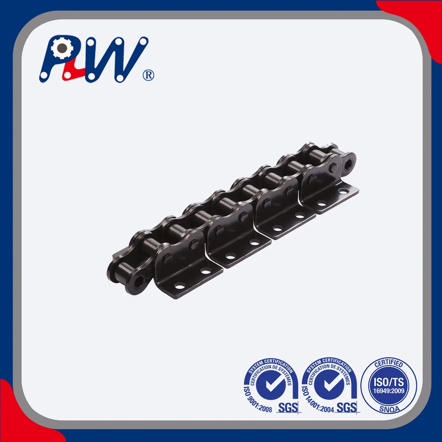 Alloy Oil Resistant Made-to-Order Stainless Steel Chain