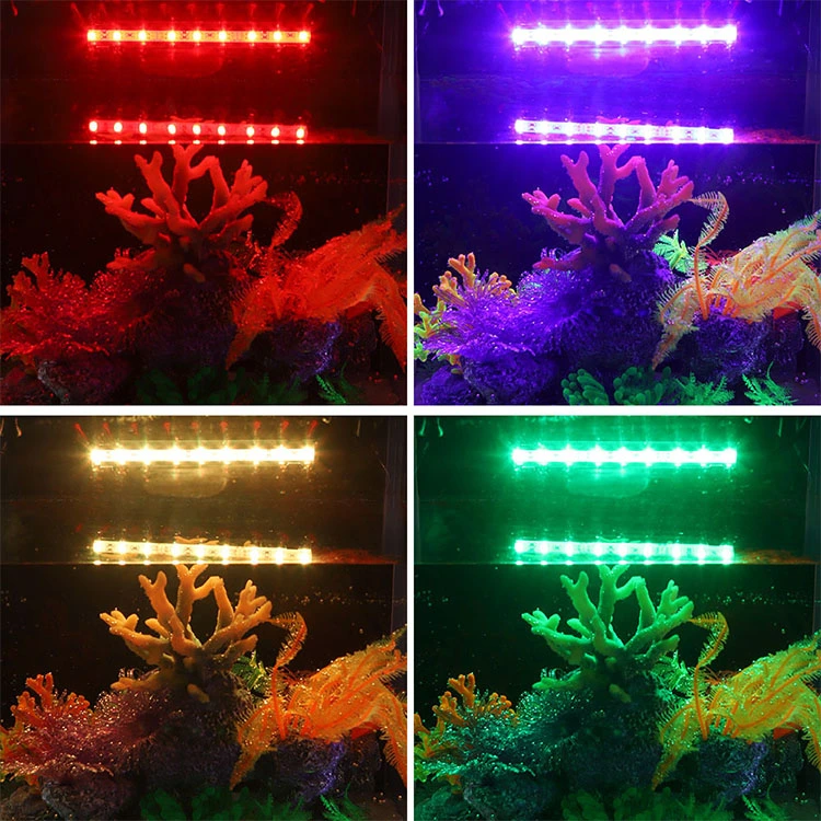 2022 Lumière LED marine pour aquarium Lumière LED pour récif marin Lampe Aquarium LCD Minuteur à distance Lumière pour aquarium LED pour réservoir de poissons LED Aquarium