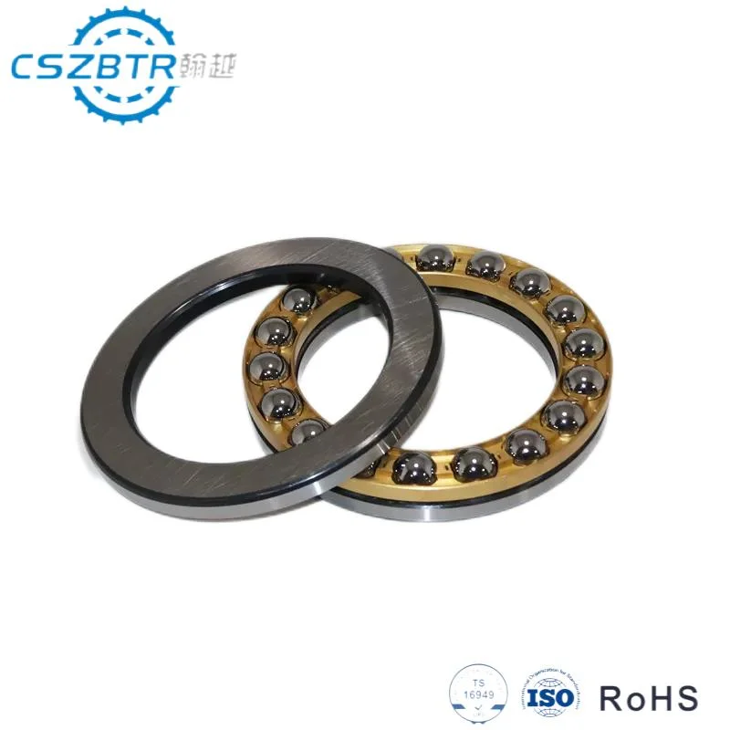 China Miniature Axial Ball Bearings 51203 Thrust Ball Bearing 51203 for Washing Machine 17*35*12 mm