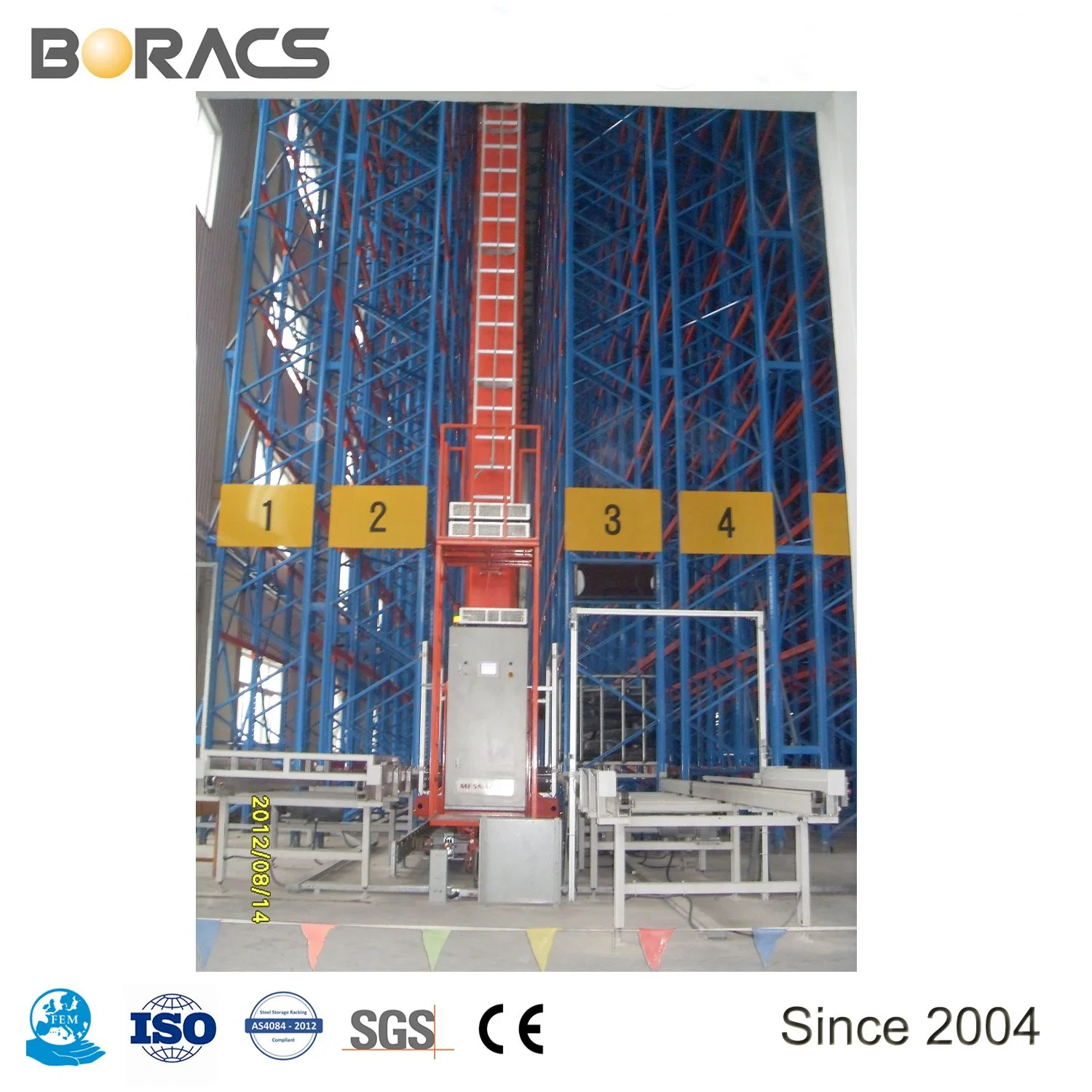 Warehouse Automatic Storage Retrieval System Advanced Control As4084 Certificate