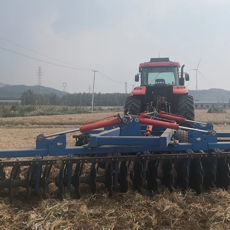 Disc Tractor Mounted Disc Plough Agricultural Implement Heavy Duty Offset Disc Harrow Land Plowing Machine