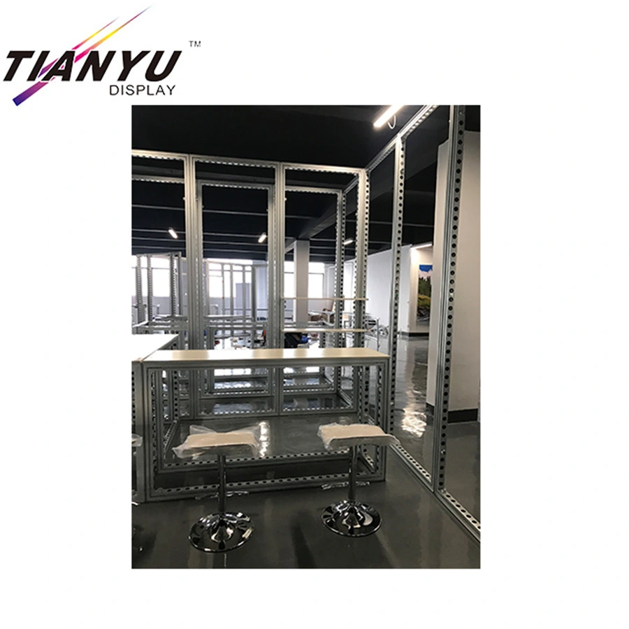 Aluminum Alloy Frame with Textile Graphics Exhibition Stand