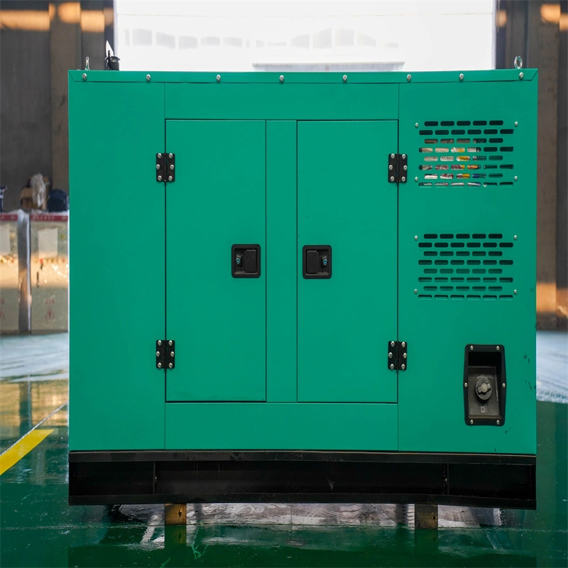 Fabrik Direktverkauf 15kVA-100kVA Disel Motor Canopy Container Land Use Kommunikation Basisstation Notfall Standby-Leistung Super Silent Diesel Generator Setzen