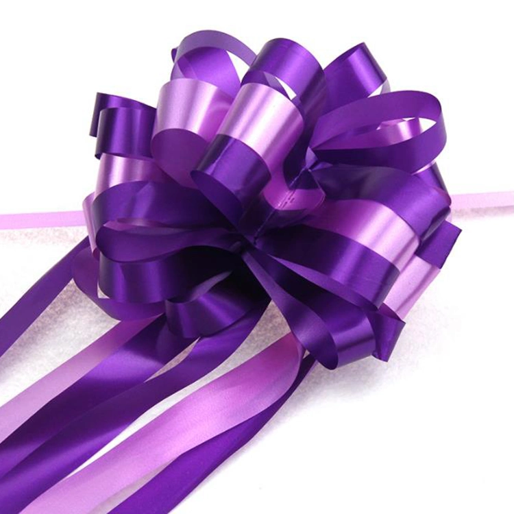 10 STÜCK / Tasche Polyester Bogen Bänder Blume Umhüllungen für Hochzeit Geburtstag Dekoration Polyester Geschenk Verpackung Ribbons