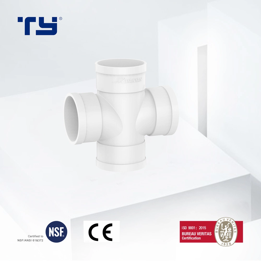 Plug of PVC-U Plastic Drainage Waste Pipe Tube Fittings with GB/T 5836.1 Standard with Lesson Sam-UK Tianyan OEM