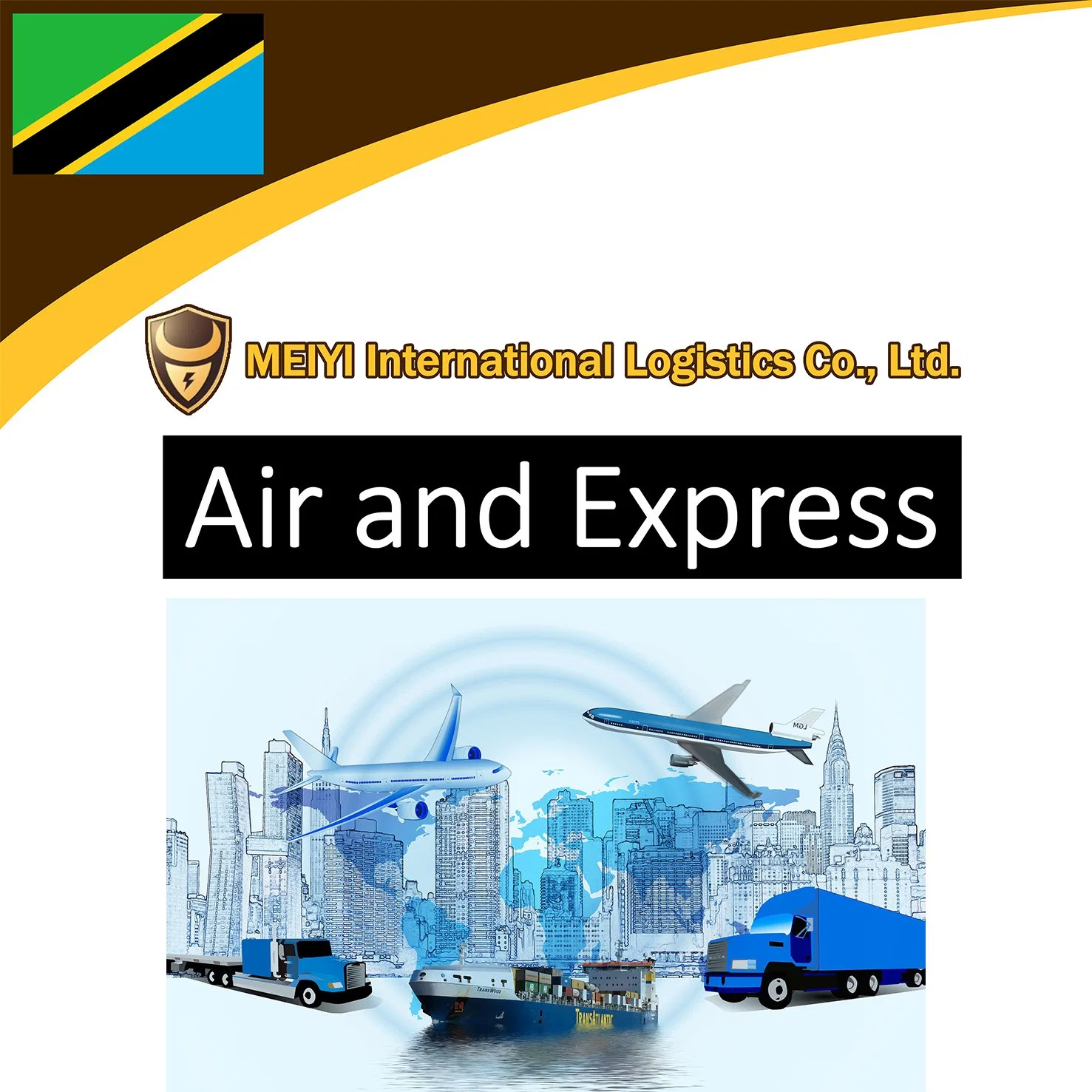 shipping service forwarder shipping China to Tanzania international express air freight shipping agent logistics freight freight forwarder