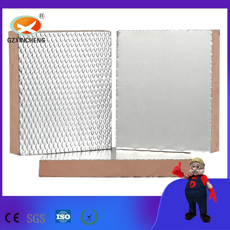 Fireproof Phenolic Foam Heat-Insulated Duct Board with Aluminum Foil