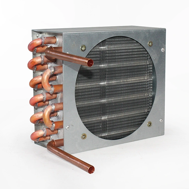 Refrigerador peças permutador de calor Unidade externa alumínio e tubo de cobre Condensador