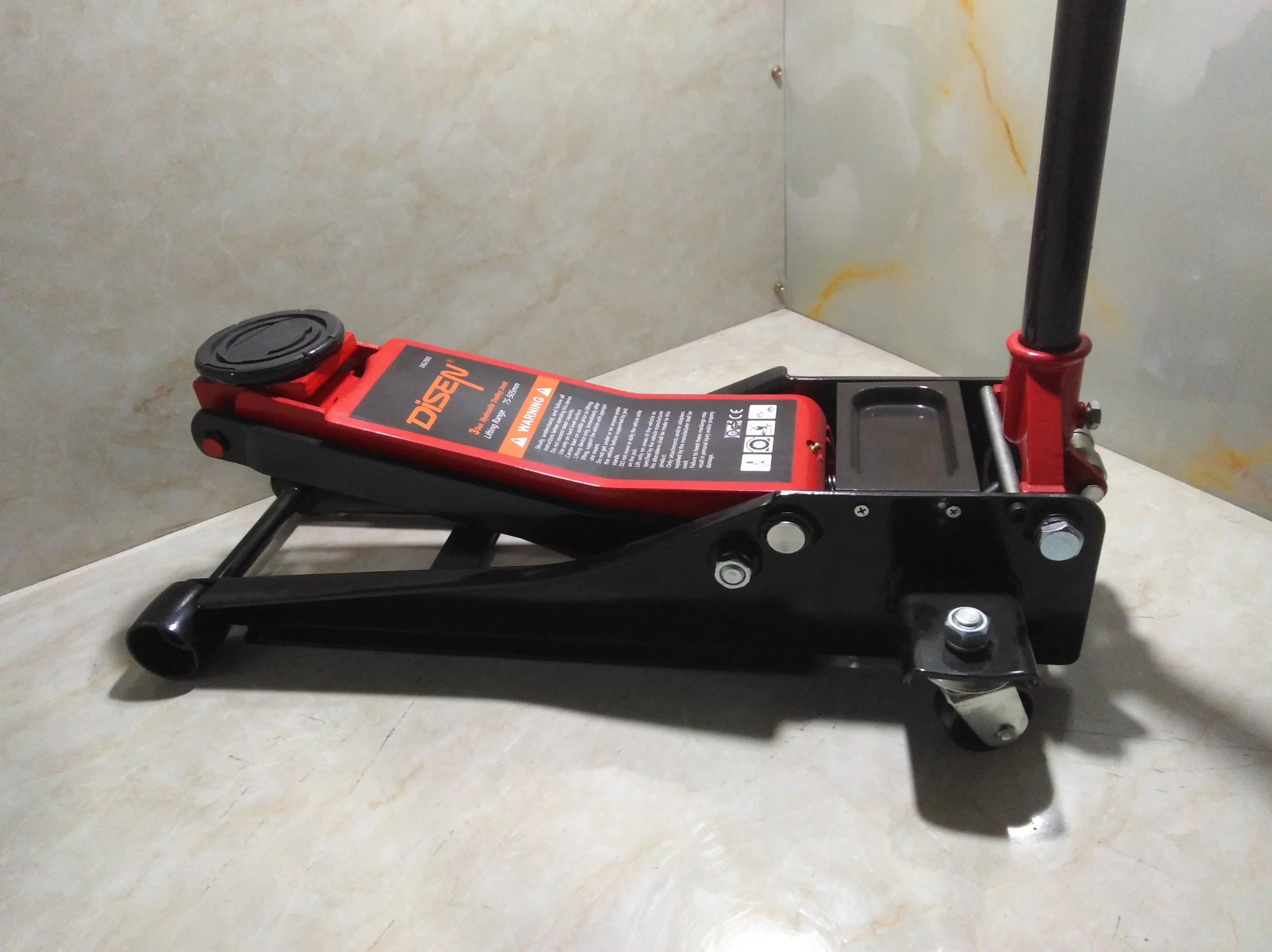 2.5ton, 32kg Net Weight, Low Entry, Two Pistons, Car Repar Trolley Jack