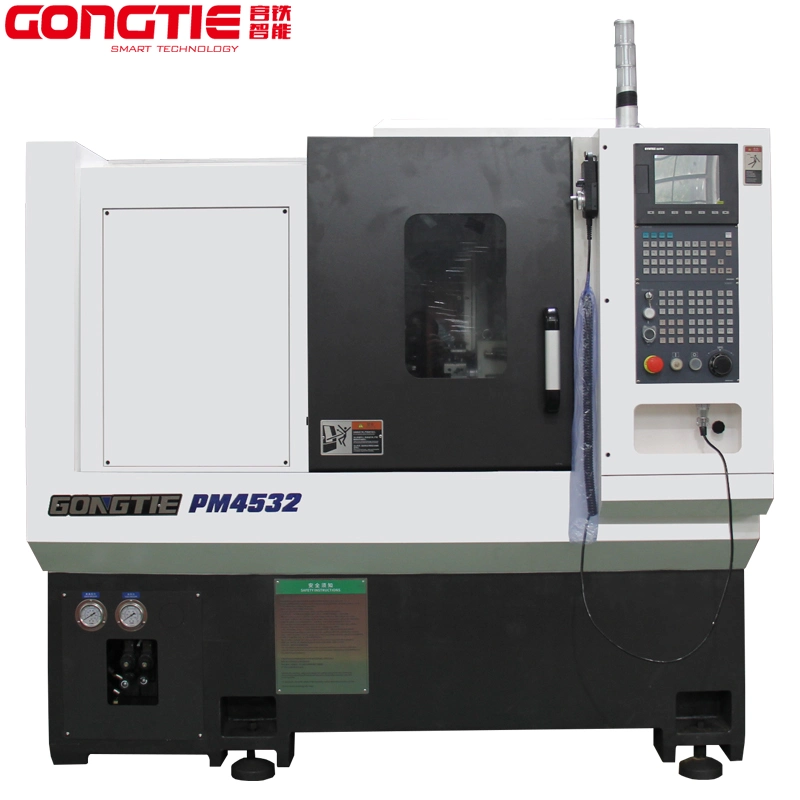 Pm4532 la precisión de cama plana giro Metal torno fresador CNC máquina