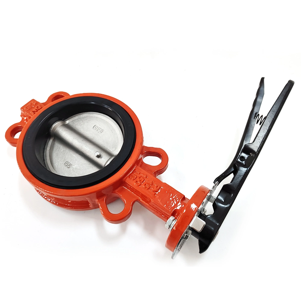 DN1125 Soft Seat Ductile Cast Iron Ss Disc Butterfly Valve for Water