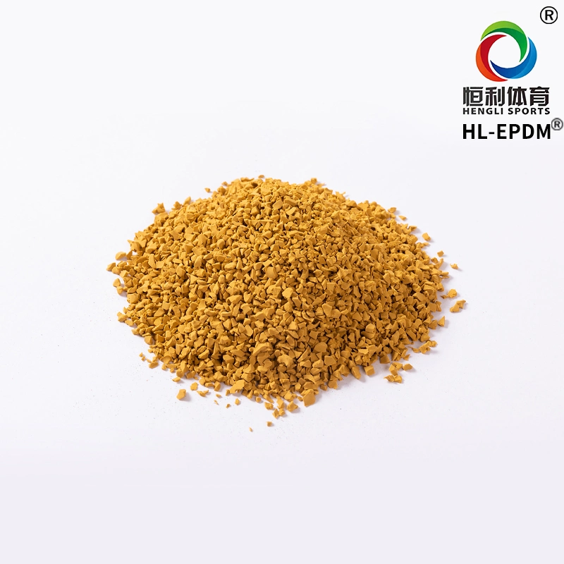 Colorful EPDM Granules Rubber for Basketball Court EPDM Particle Shock Pad