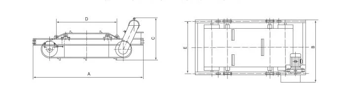 Self-Unloading permanente Explosion-Proof correa transversal separador magnético fabricante