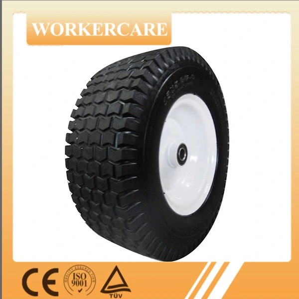5.00-6 Rubber Wheel 13X5.00-6" Pneumatic Air Filled Lawnmower Tire on Wheel