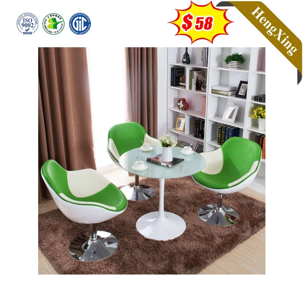 Italian Simple Nordic Rectangle Round Corner Small Family Dining Room Furniture Sets