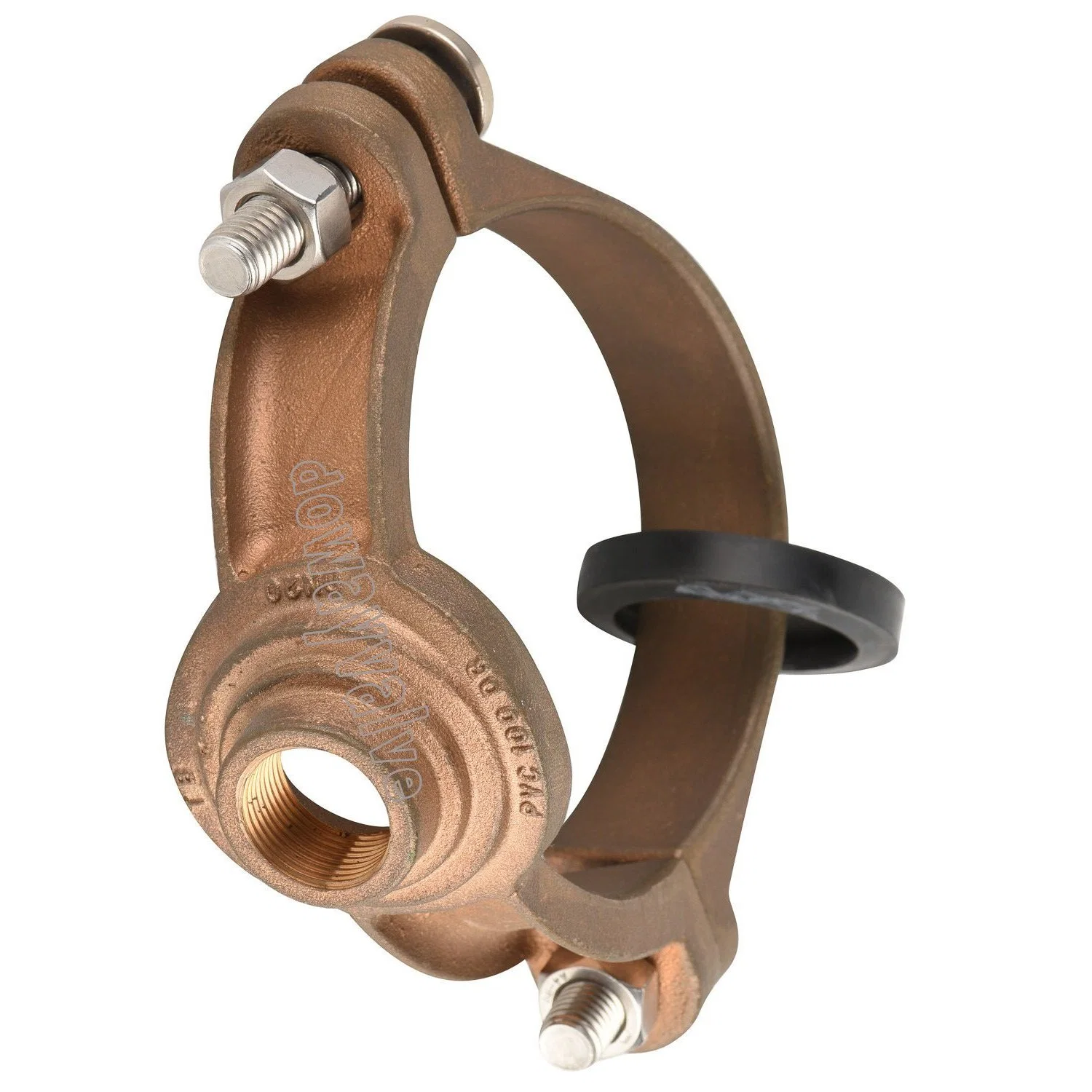 Bande de fixation personnalisée pour sangle de ferrule en bronze