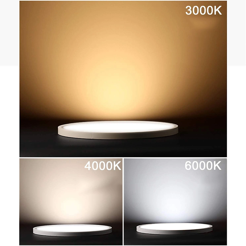 Indoor Ultra Thin Square Round Shape 48W 36W 24W 18W 13W 9W 6W LED Panel Lamp Ceiling light for Home 85-265V