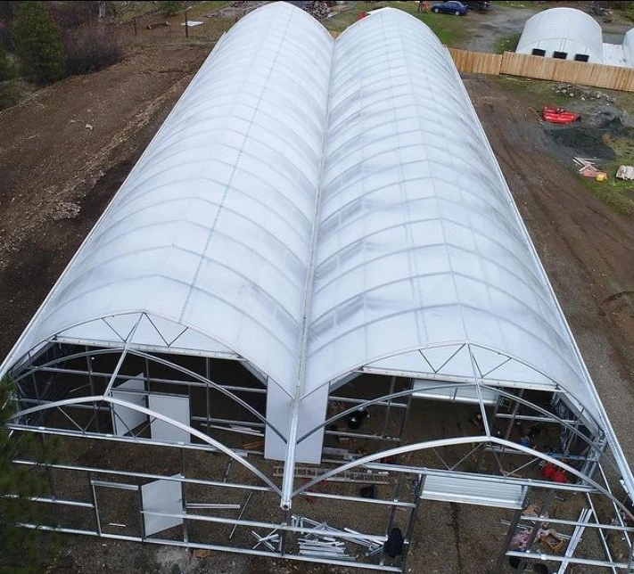 Vensovo Farm Clear Greenhouse Covering - 26X40 FT Anti-Fog Films Green House 6 Mil Plastic Polyethylene Film