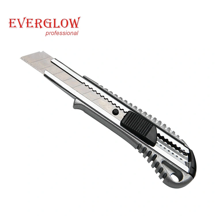 Hot Sale Metal Housing Office Tools Paper Cutting Utility Knife