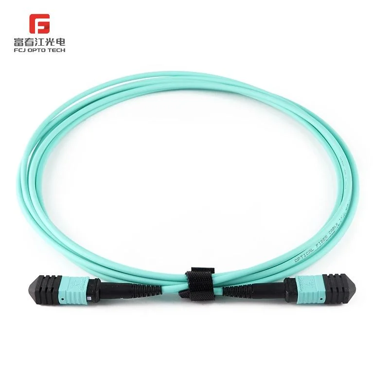 Fcj MPO (female) -LC 24 Fiber Optical Jumper Om3 with 5 Meters