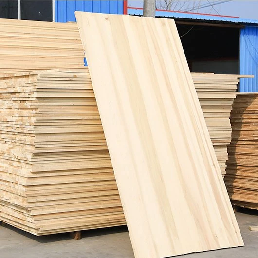 Factory Direct Sales Cheap Prices Poplar Wood Lumber Glued Board for Construction