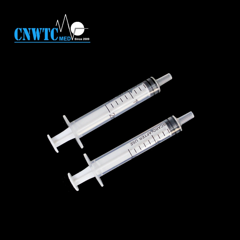 Medical Disposables Syringe Hospital Sterile Syringe with Needle Luer Slip