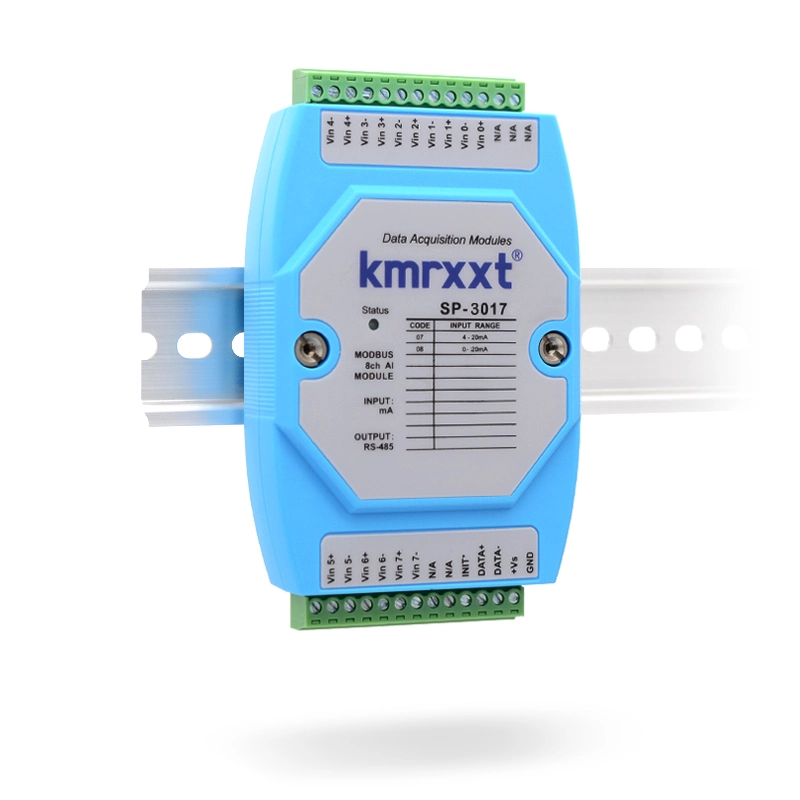 8 Channels 0/4-20mA Analog Input RTU I/O Module