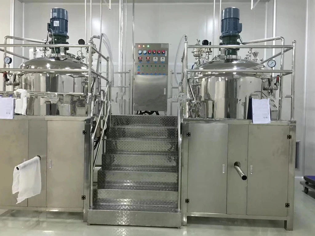 5000L ummantelte Heizungsreaktor für chemische Tanks mit Misch- und Mischbatterie Lagertank