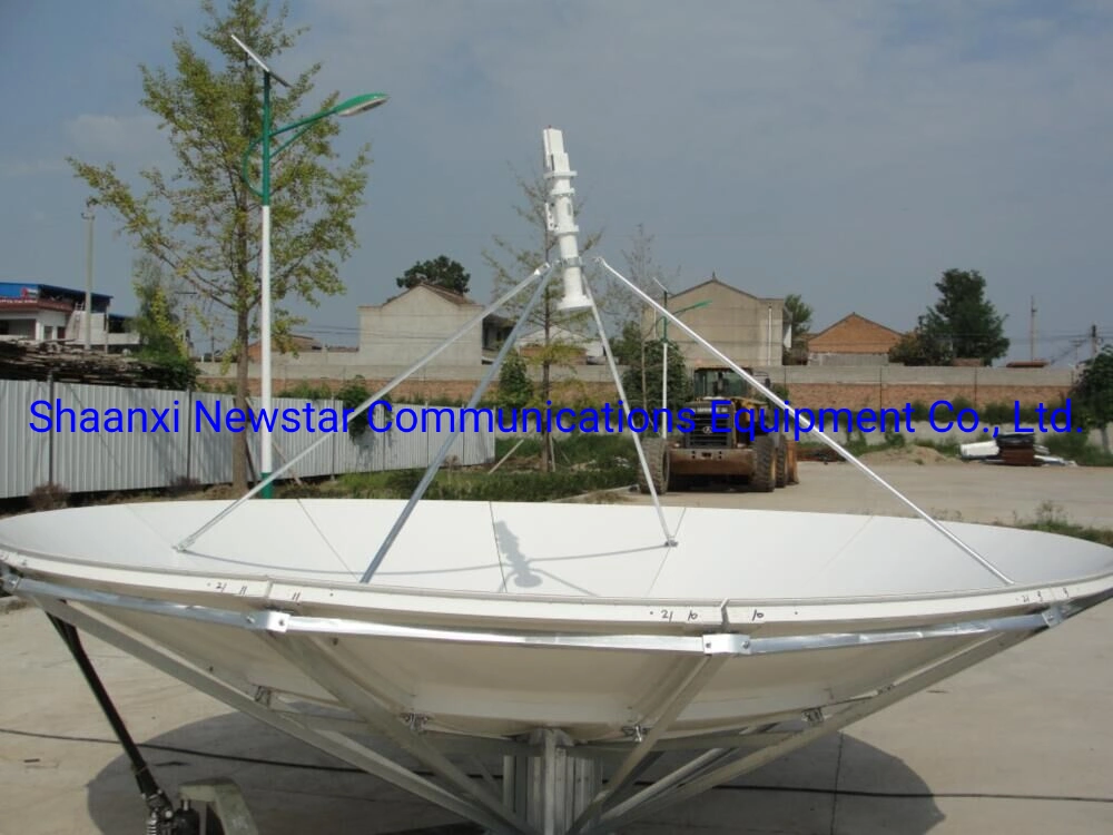 High Gain 3.7m C, Ku Band Earth Station Satellite Tvro Antenna