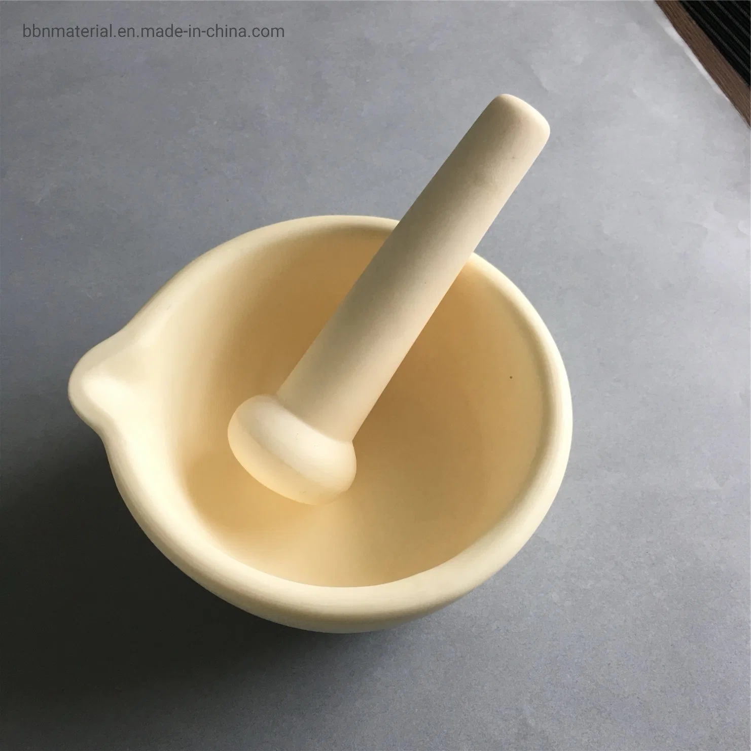 High Purity 95% 99% Al2O3 Alumina Ceramic Mortar with Pestle Used for Laboratory Medicine Grinding