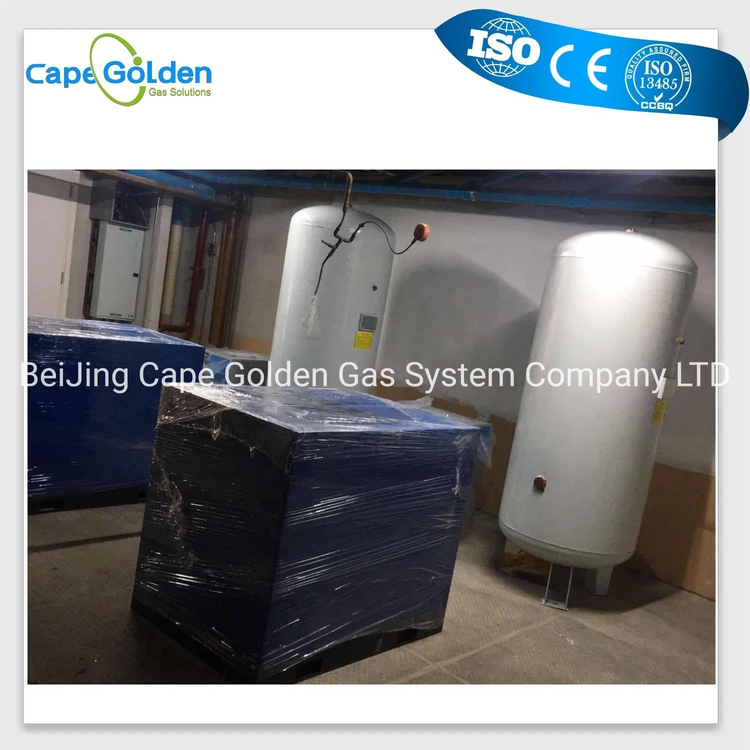 Medical Air Hospital Gas Compressor Central Supply System with ISO