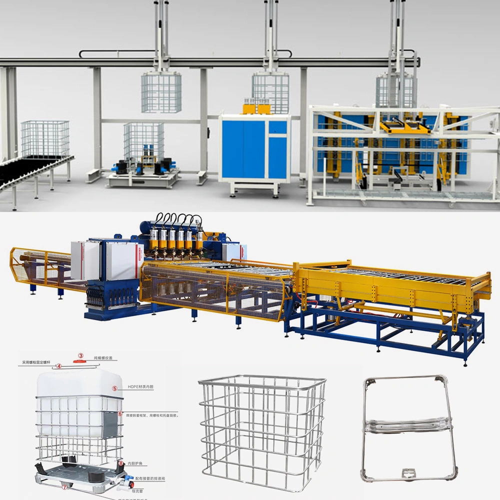 Non-Scrap IBC Cage Assembly Line