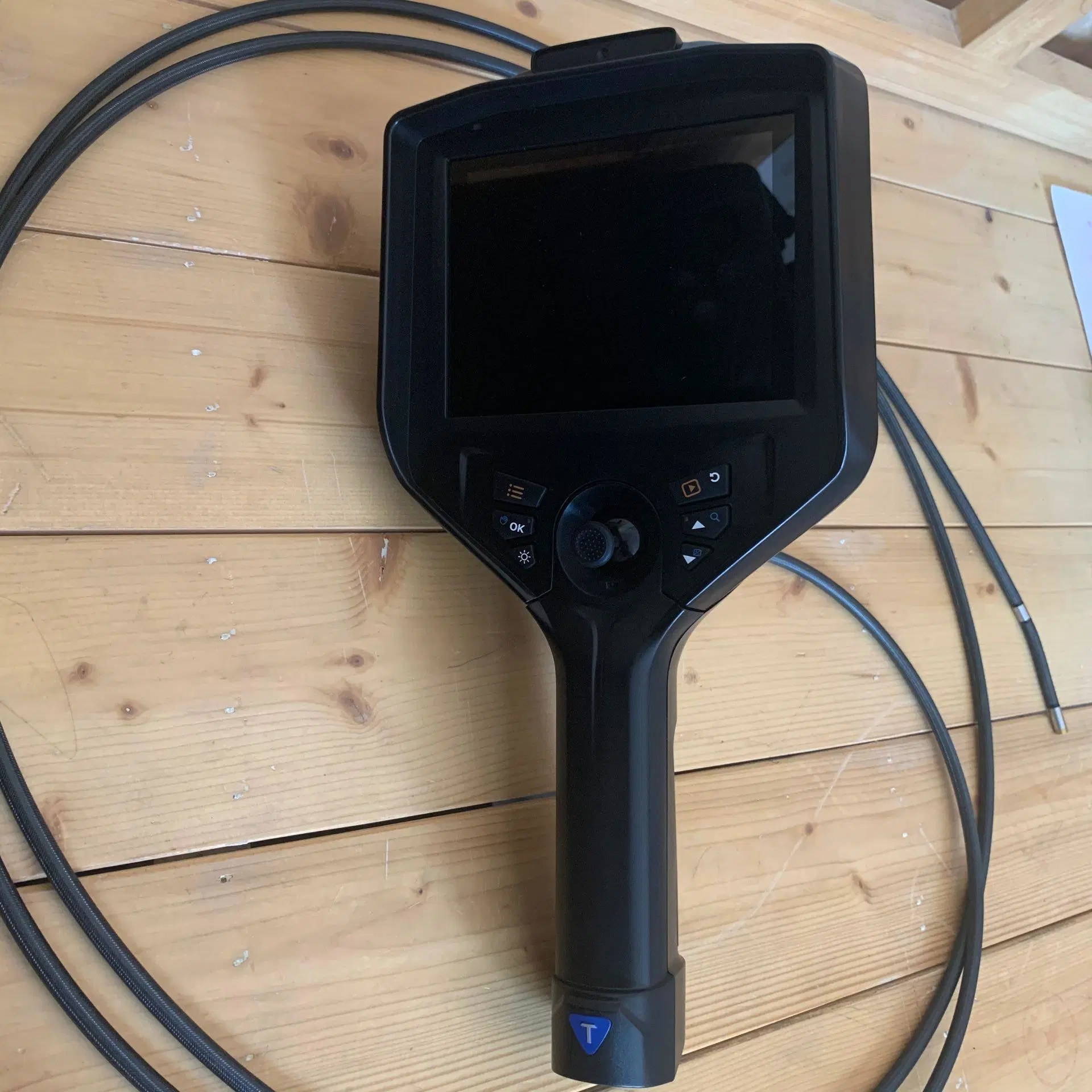 Endoscope vidéo industriel avec objectif de 6 mm articulé à 360 degrés Câble de test 1,5mts étanche IP67