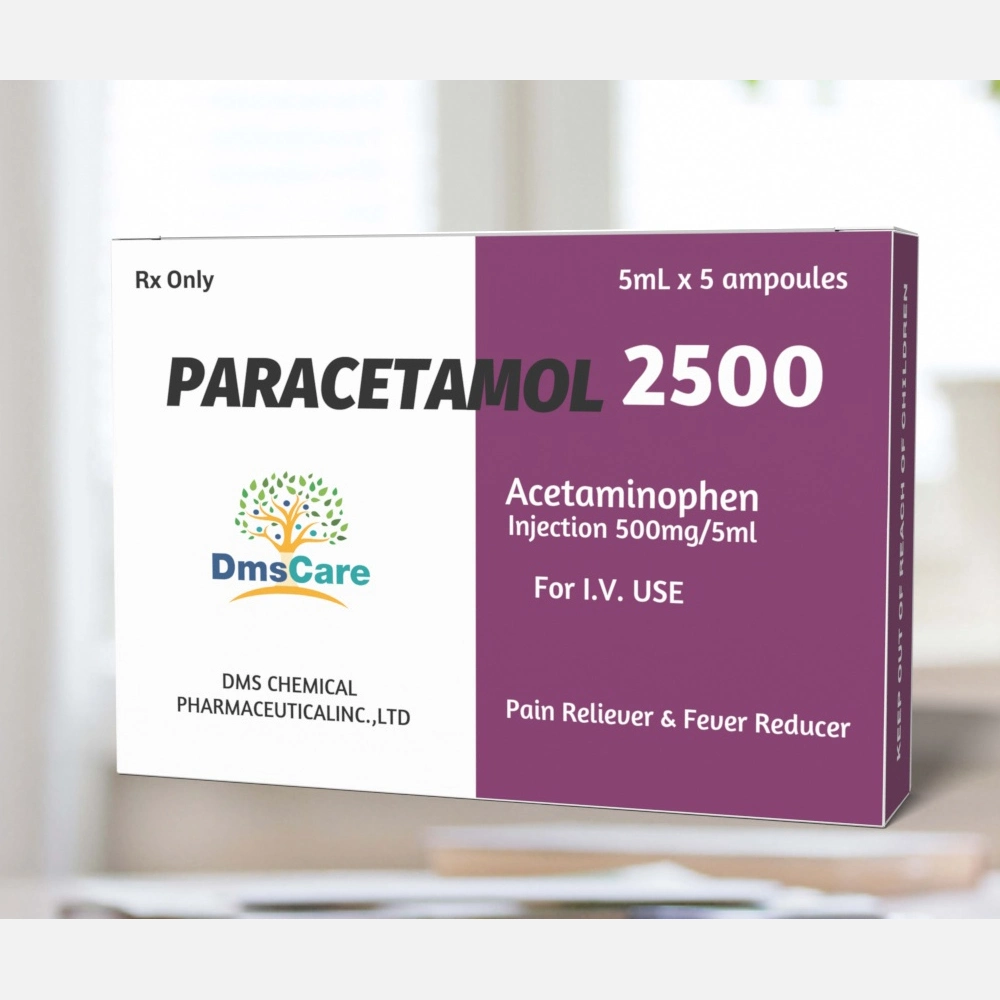 Westren Pharma Acetaminophen and Phenprobamat Tablets for Human Medicine Paracetamol