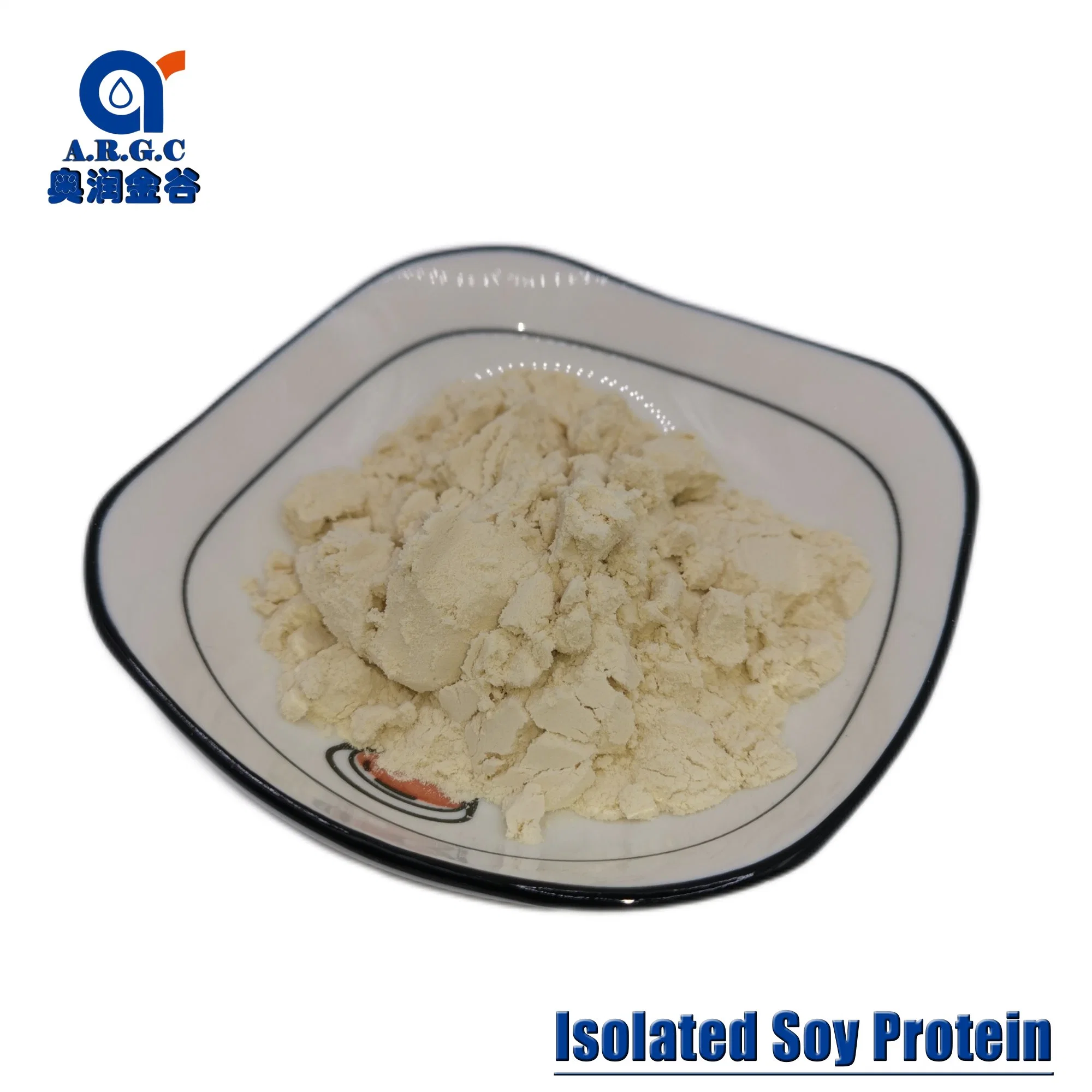 Suministro de fábrica de rápida entrega mejor precio de la Proteína de Soya aislar el 90% de proteína de carne de calidad alimentaria y bebidas