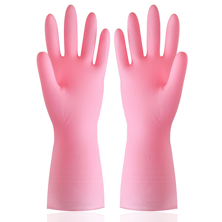 Female Durable Rubber Household Gloves