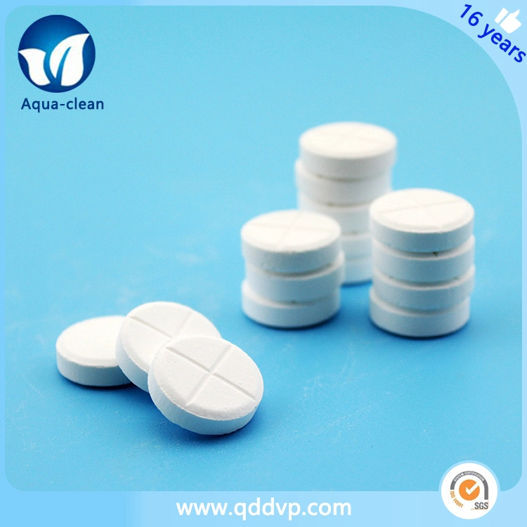 SDIC Sodium Dichloroisocyanurate Water Chemicals Disinfectant Effervescent Tablet 3.3G