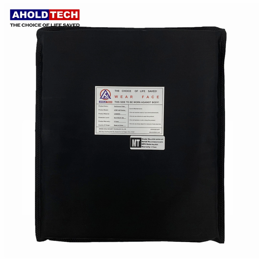 High Satisfaction Nij Iiia UHMWPE Insert Soft Armour Ballistic Bulletproof Plate Panel