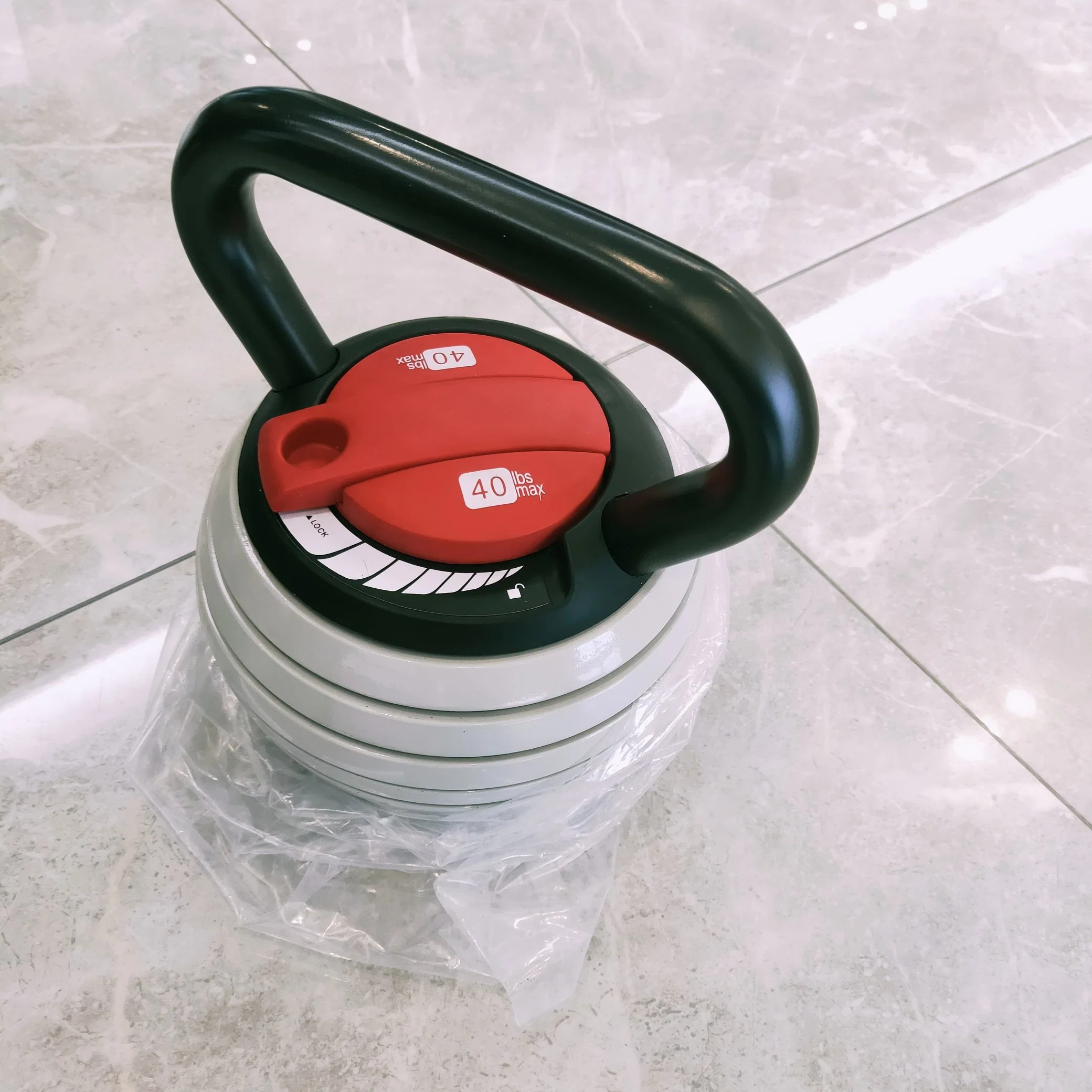 Kettlebell ajustable para gimnasio en casa uso precio de fábrica