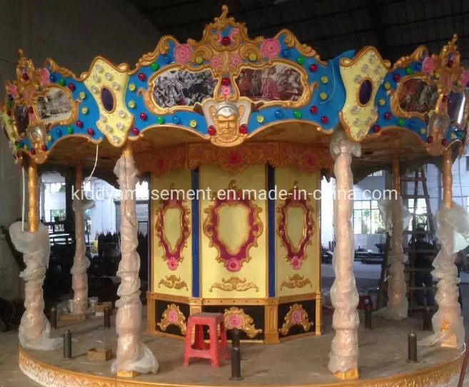 Factory Amusement Equipment Carousel Rides for Outdoor Playground Equipment