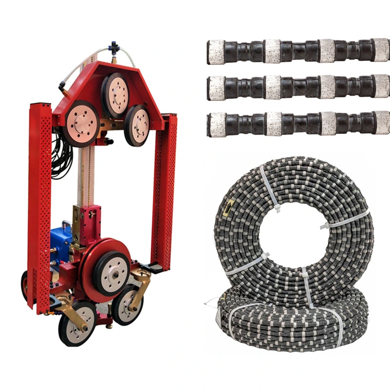 Diamond Wire and Wire Saw Machine for Reinforced Concrete Cutting and Removing