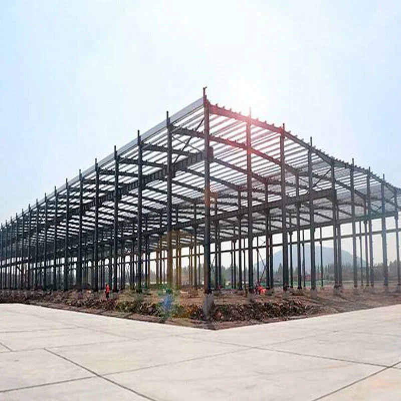 Structure en acier de fabrication de châssis en métal bâtiment industriel d'alimentation de l'atelier