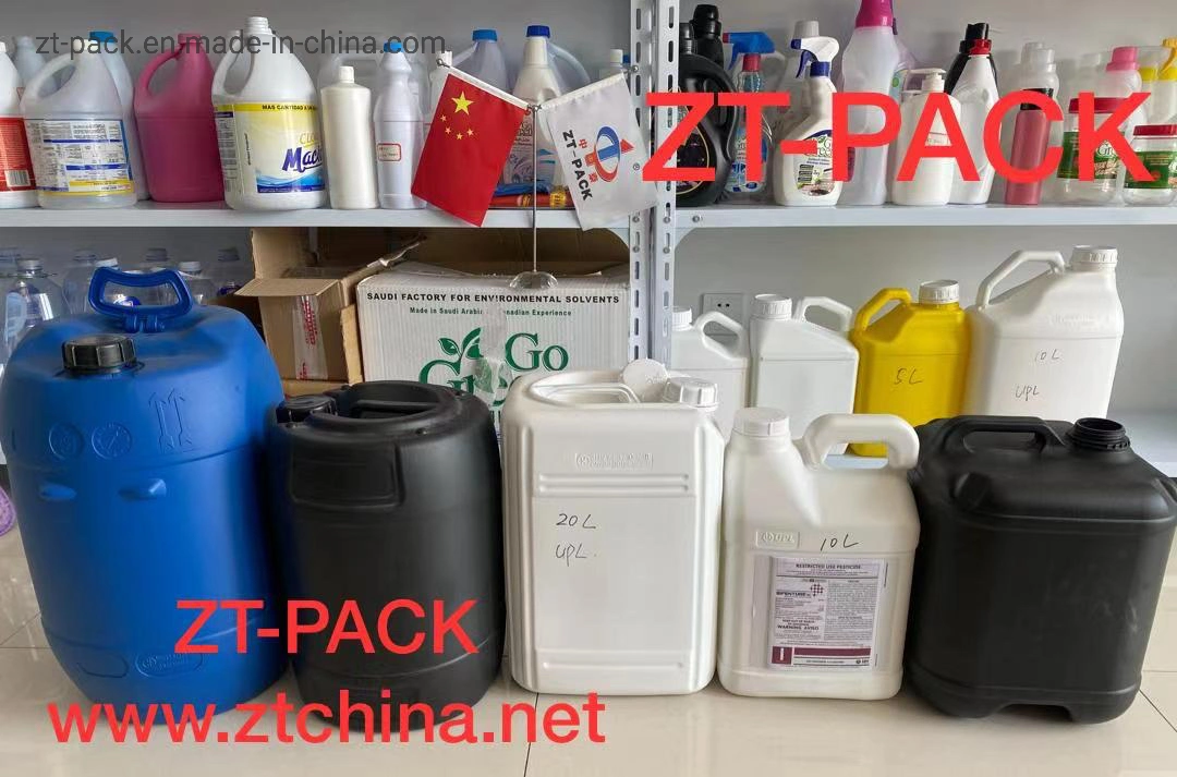 5L-30L máquina de llenado de bidones Jerry Can para líquido químico de pesticidas Lubricante aceite por máquina de etiquetado de tapado de medidor de flujo de peso neto