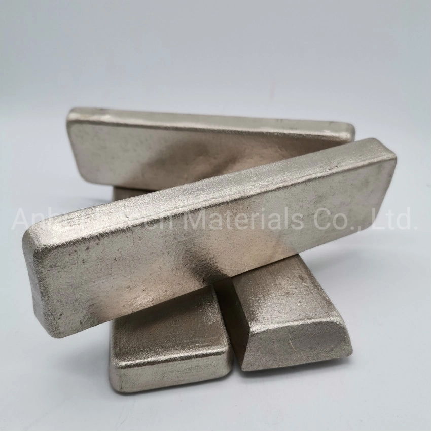 Hot Sale 16kg Per Ingot for Low Melting Point Alloy 4n Bismuth Ingot