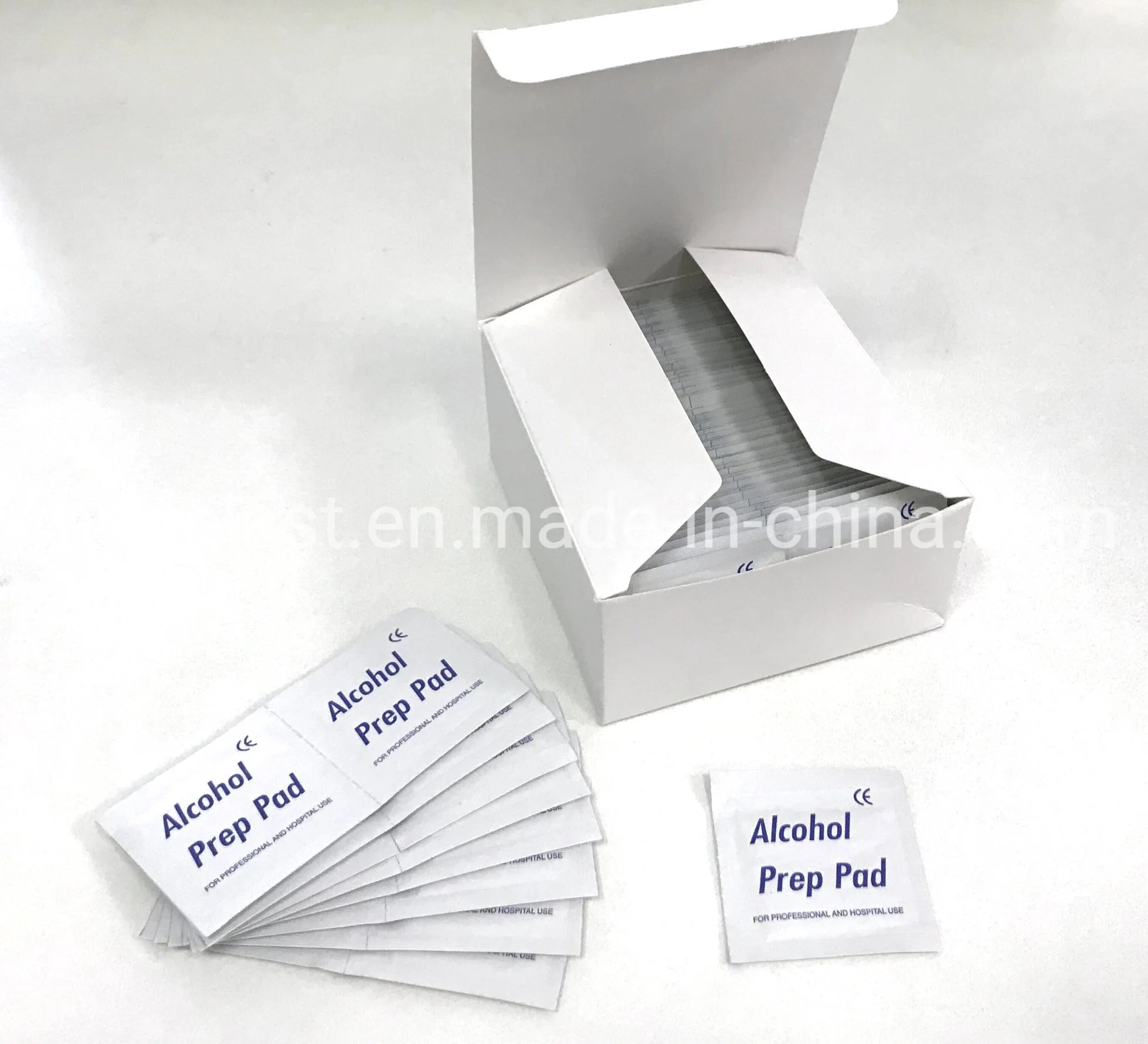 Disposable Medical Alcohol Swab Wipe Alcohol Prep Pad Individually Packed