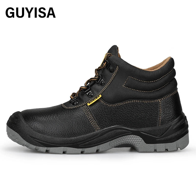 Guyisa Classic Wear-Resistant Anti-Smashing Anti-Puncture Outdoor Work Safety Shoes