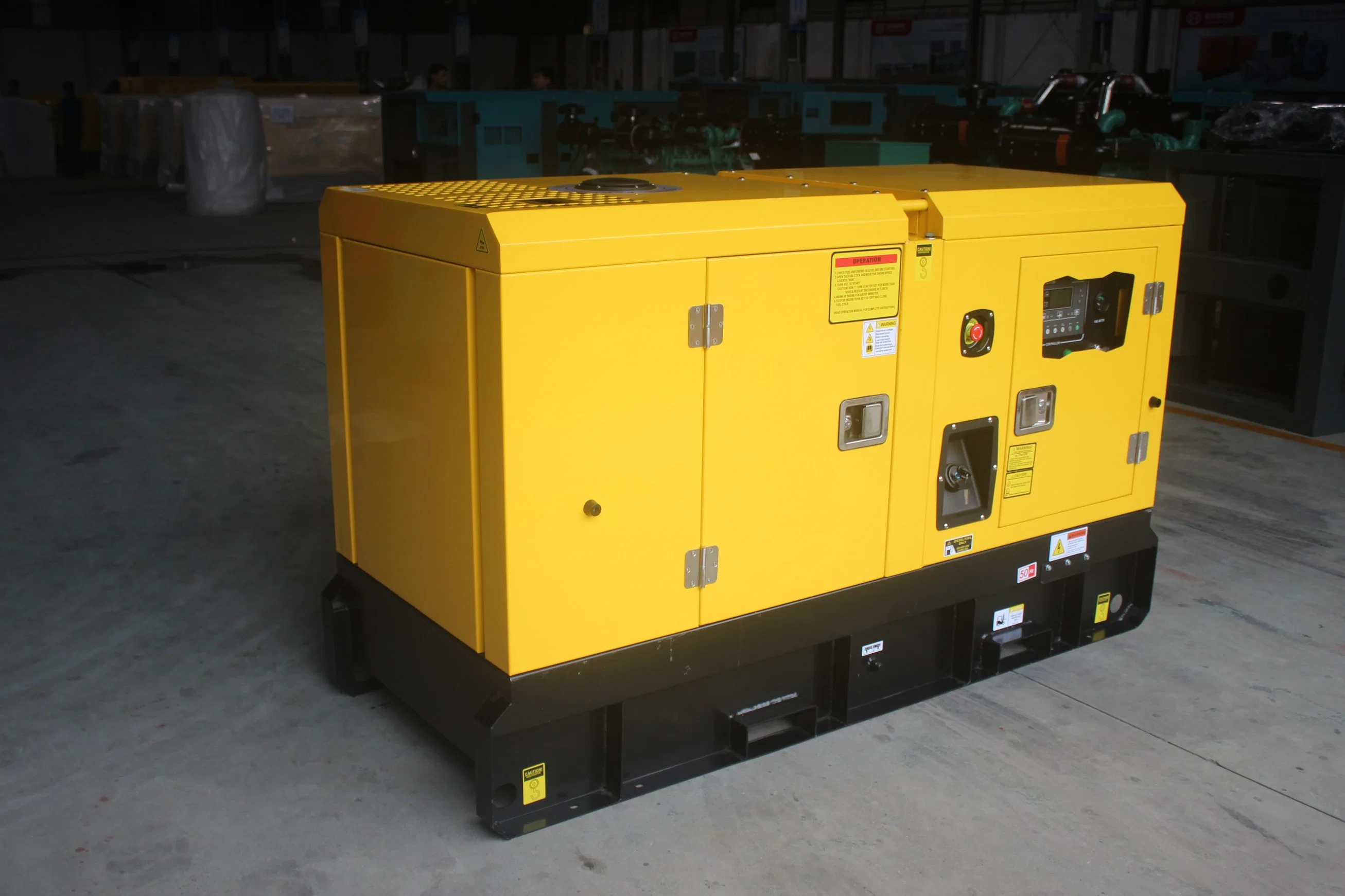 100kw/125kVA Diesel Generator with Cummins Engine Soundproof Low Noise Smartgen Controller for Factory Use