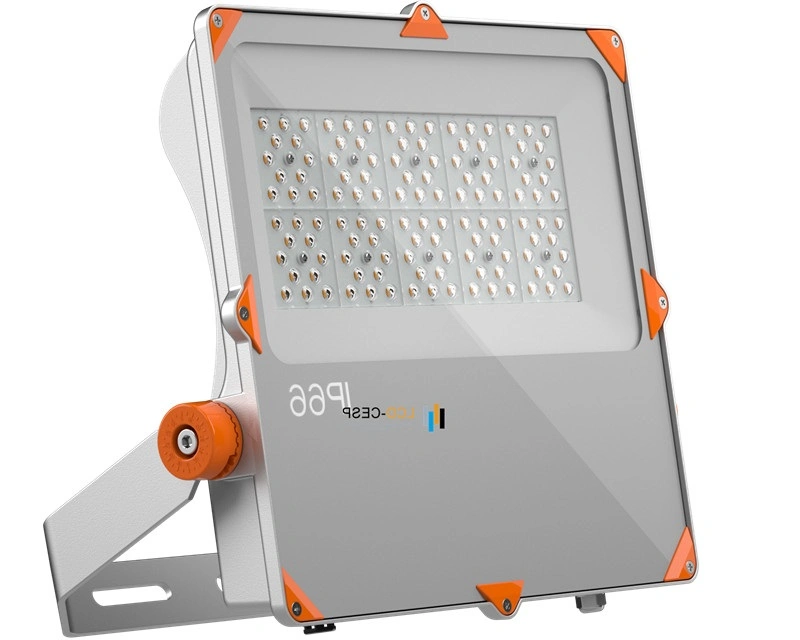 Taller de Proyectores LED de trabajo de diseño de almacenes 3500K 4000K 5000K 6000K 6500K 200W con protección IP65 Slim LED SMD para exterior impermeable para proyectores de luz LED de jardín