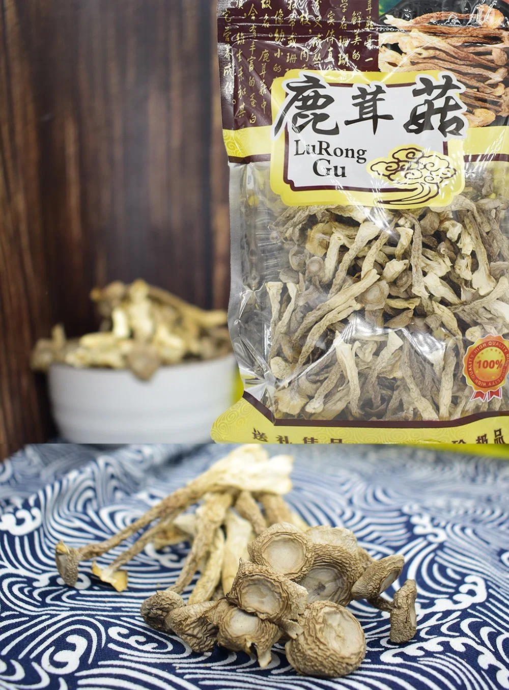 Long-Term Storage Bulk Organic Foods Pilose Antler Mushroom