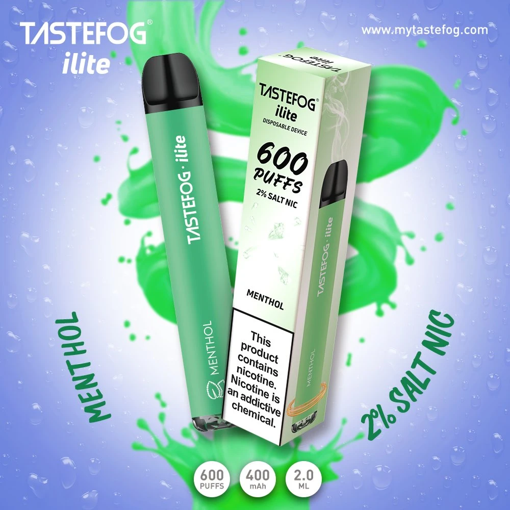 Tastefog Ilite 600 Puffs Wholesale/Supplier vape Germany Tpd Vape Pen Style Disposable/Chargeable Vape Drop Shipping Atomizer